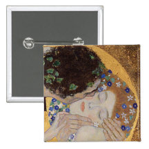 El beso, 1907-08 pins
