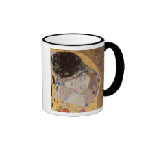 El beso, 1907-08 tazas de café