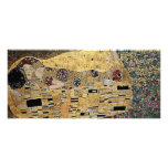 El beso de Gustavo Klimt (circa 1908) Tarjeta Publicitaria A Todo Color