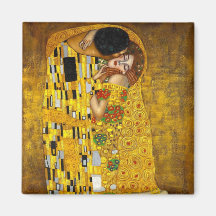 El beso de Gustavo Klimt Imán