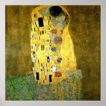 El beso de Gustavo Klimt Impresiones