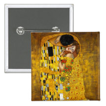 El beso de Gustavo Klimt Pins