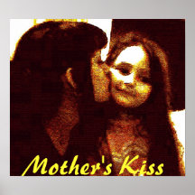El beso de la madre posters