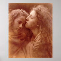 El beso de la paz de Julia Margaret Cameron Posters