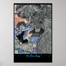 El beso del Faerie Posters