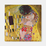El beso (detalle) por Gustavo Klimt Imanes De Nevera