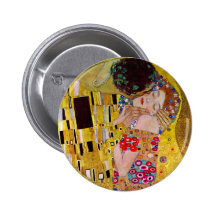 El beso (detalle) por Gustavo Klimt Pins