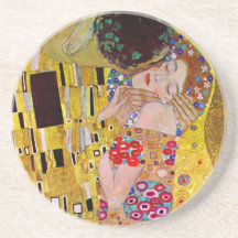 El beso (detalle) por Gustavo Klimt Posavasos Manualidades