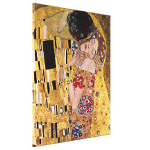 El beso, Gustavo Klimt Lienzo Envuelto Para Galerías