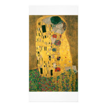 El beso - Gustavo Klimt Tarjeta Fotografica Personalizada