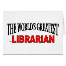 El bibliotecario más grande del mundo tarjeton