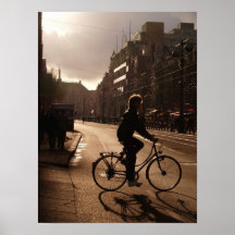 El Biking en Amsterdam Posters