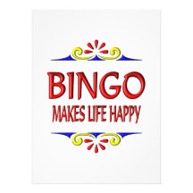 El bingo hace vida feliz comunicado personalizado
