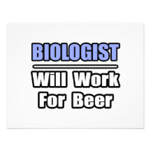 El biólogo… trabajará para la cerveza comunicados personales 