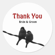 El boda de la silueta de los pájaros del amor favo
