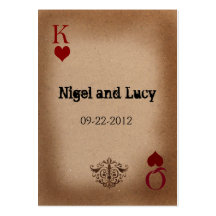 el boda de vegas invita plantilla de tarjeta personal
