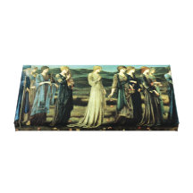 El boda del ~ Edward Burne-Jones de la psique Lona Estirada Galerias