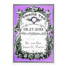 El boda del jardín del vintage le agradece las tar anuncio