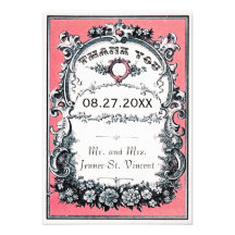El boda del jardín del vintage le agradece las tar anuncio