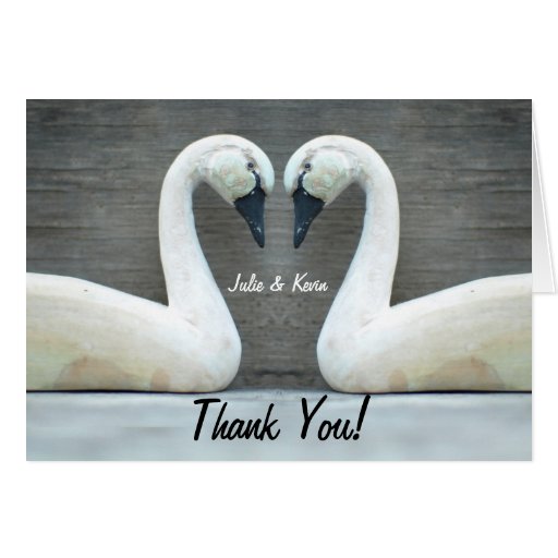 El boda del país del cisne agradece Yous Tarjetón
