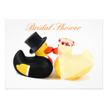 El boda ducks 4 - ducha nupcial anuncio personalizado