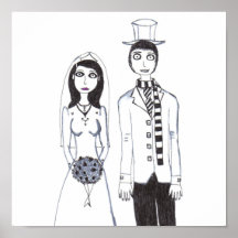 El boda espeluznante impresiones