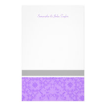 El boda inmóvil personalizado le agradece las nota papeleria de diseño