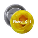El boda más brillante del rosa amarillo pin