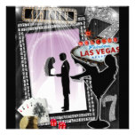 El boda púrpura de Vegas invita Comunicados Personales
