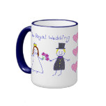El boda real taza de café