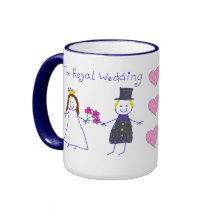 El boda real taza de café