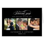 El boda simplemente elegante le agradece cardar -  tarjetas