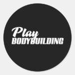 El Bodybuilding Pegatina