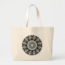 El bolso de compras del rosetón del Gargoyle Bolsa De Mano