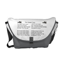 EL BOLSO DEL EVANGELIO TRAIN-MESSENGER BOLSA DE MENSAJERÍA