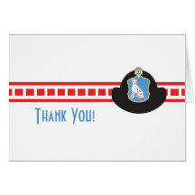 El bombero le agradece cardar tarjetas