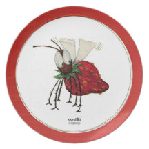El bord de AarBIJ montó el rand Plato De Comida
