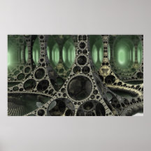 el bosque de aluminio impresiones