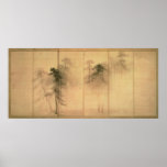 El bosque de pinos posters