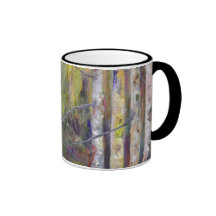 El "bosque se pregunta" la taza