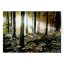 El bosque tarjetón
