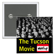 El botón del grupo de la película de Tucson Pins