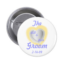 El Botón-Personalizar del novio Pin