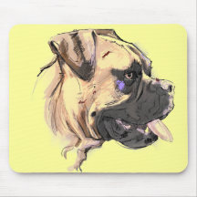 El boxeador Mousepad Tapetes De Ratón