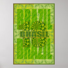 El Brasil el Brasil el Amazonas inspiró fútbol 10  Poster