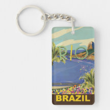 El Brasil - Río de Janeiro Llavero