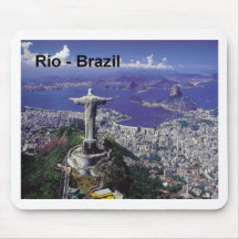 El Brasil Río de Janeiro (St.K.) Alfombrillas De Ratones