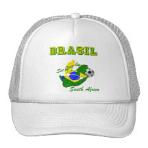 El Brasil Suráfrica califica el Brasil T Gorra