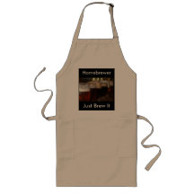 El Brew justo de Homebrewer él delantal