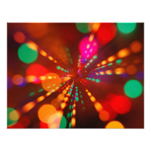 El brillar intensamente de las luces (fondo del mo invitación personalizada